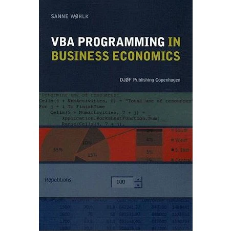 VBA Programming in Business Economics - Sanne Wøhlk