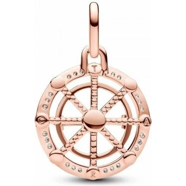 Pandora 783066C01 rosenguld åbnbar kærlighedsmedaljon