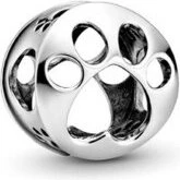 Pandora Openwork Paw Print Charm – sterling sølv 925