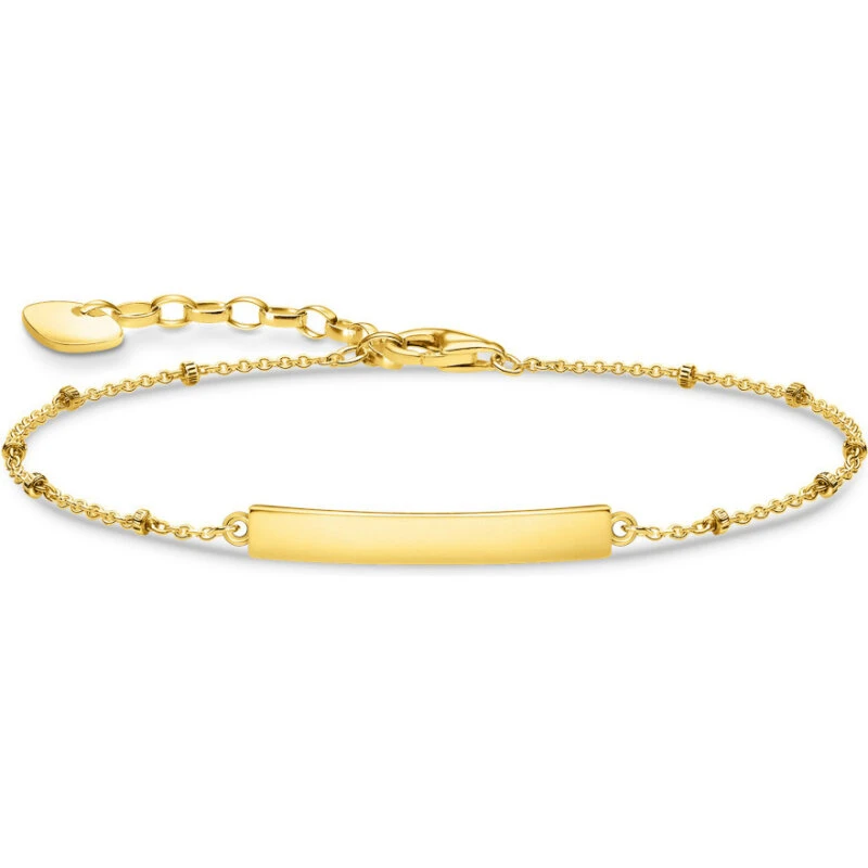 Thomas Sabo Classic Dots armbånd, forgyldt A1975-413-39-L19V