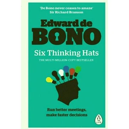 Edward de Bono: Six Thinking Hats - Engelsk bog