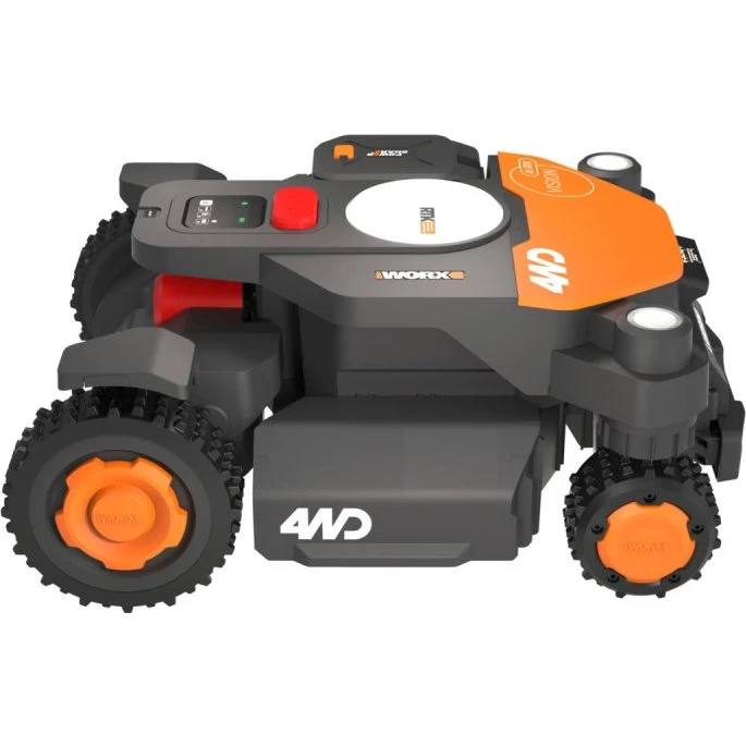 Worx Vision Cloud 4WD RTK WR341E Robotplæneklipper - 1.000 m2