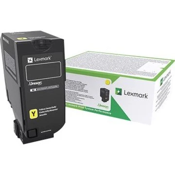 Lexmark 84C2HYE Gul Toner til CX725-serien (16.000 sider)