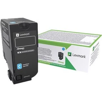 Lexmark 84C2HCE Cyan Toner til 16.000 sider