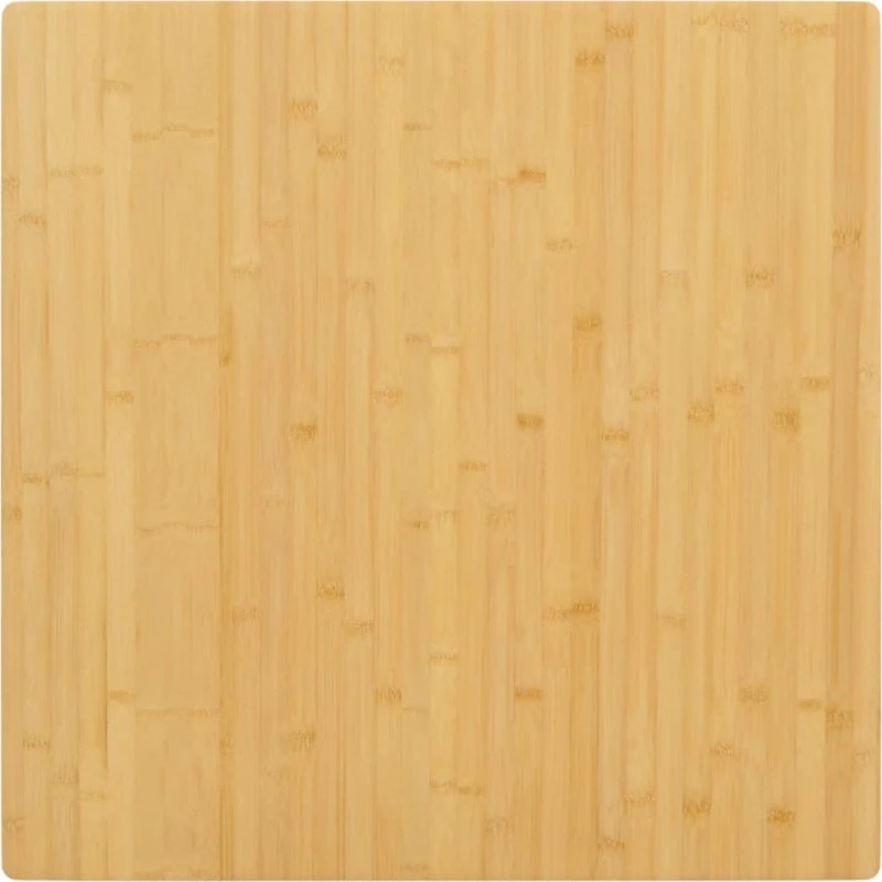 vidaXL Bordplade i bambus 90x90x1,5 cm