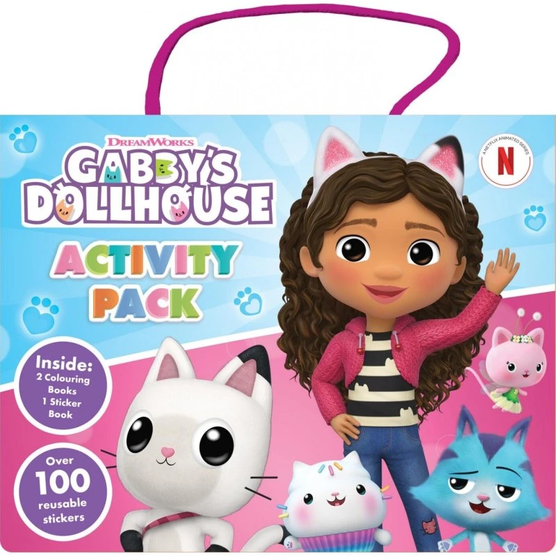 Gabby's Dollhouse Aktivitetspakke med Farvelægning & Klistermærker