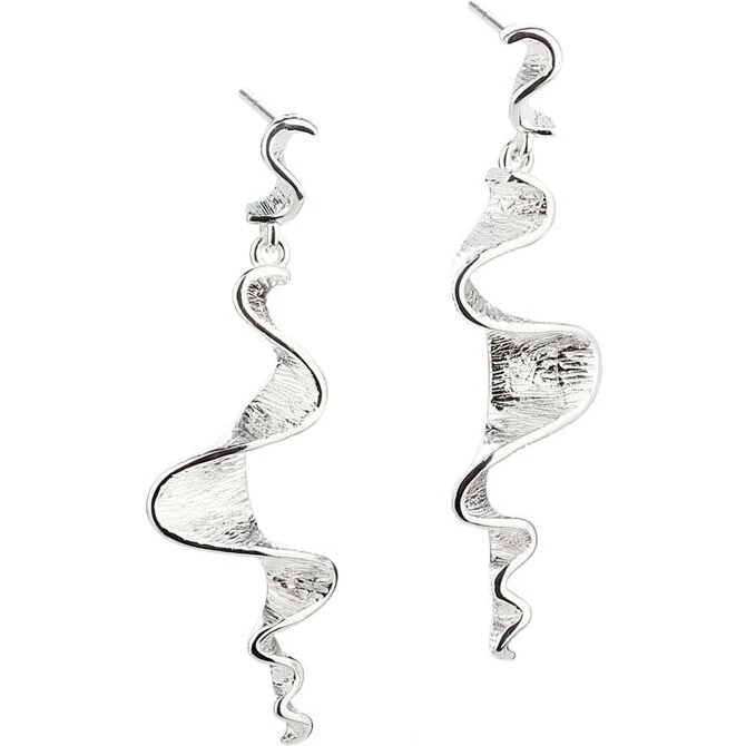 Aqua Dulce Rhumba Long Earring i sterlingsølv