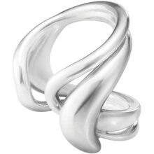 Georg Jensen Arc Åben Ring i sølv, B 21,5 mm