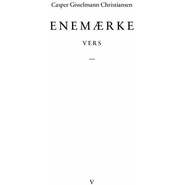 Enemærke - Casper Gisselmann Christiansen - Bog