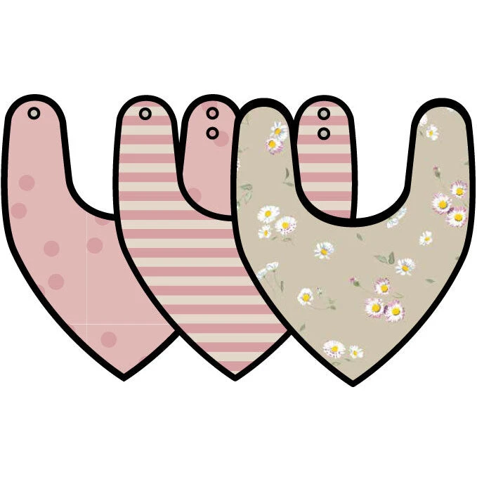 Petit Piao Bellis Stof Savlesmæk 3-pak