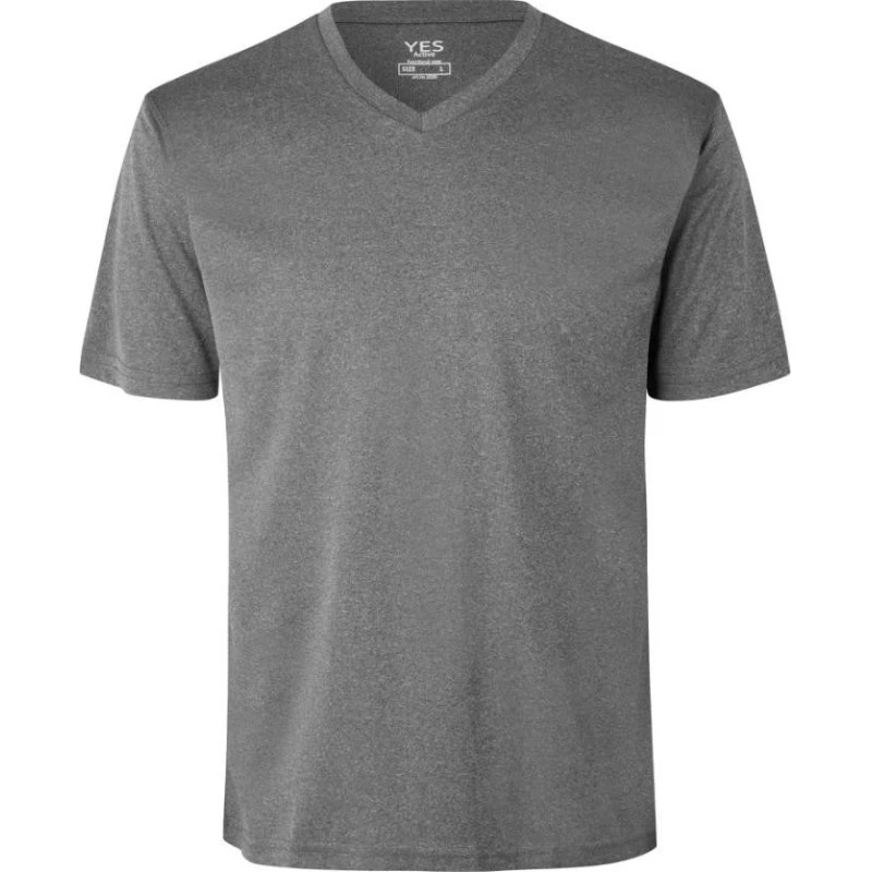 ID YES Active Herre T-shirt - Sort, XS