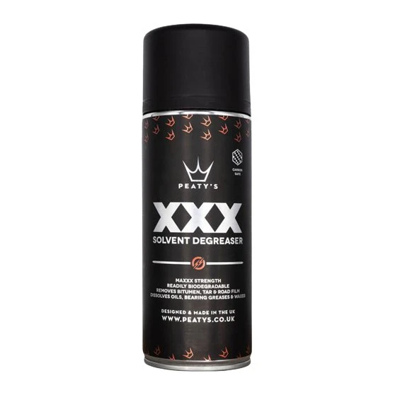 Peaty's XXX Solvent Degreaser 400ml Aerosol