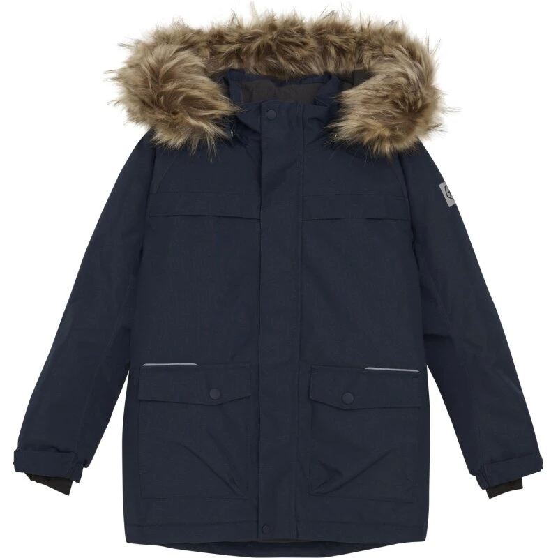 Color Kids 7850 Total Eclipse Parka m. aftagelig fake pels
