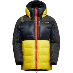 La Sportiva Olympus Tech Down Parka Herre - Sort/Gul