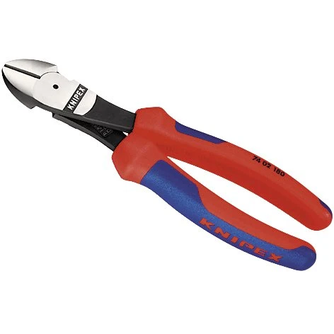 KNIPEX Kraft-skævbider 74 02 180 2-komp. 180 mm