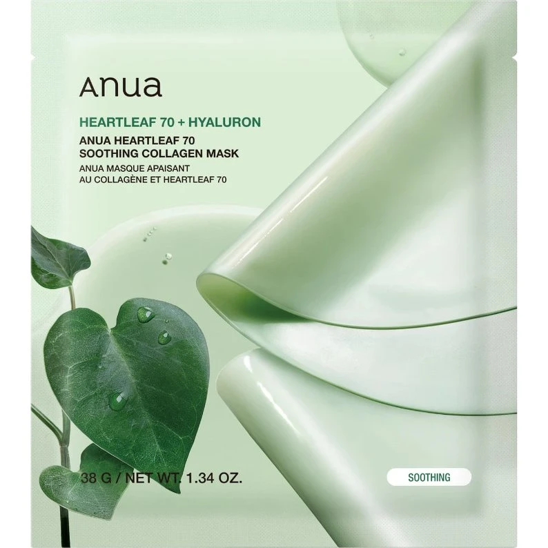 Anua Heartleaf 70 Soothing Collagen Mask 25 ml