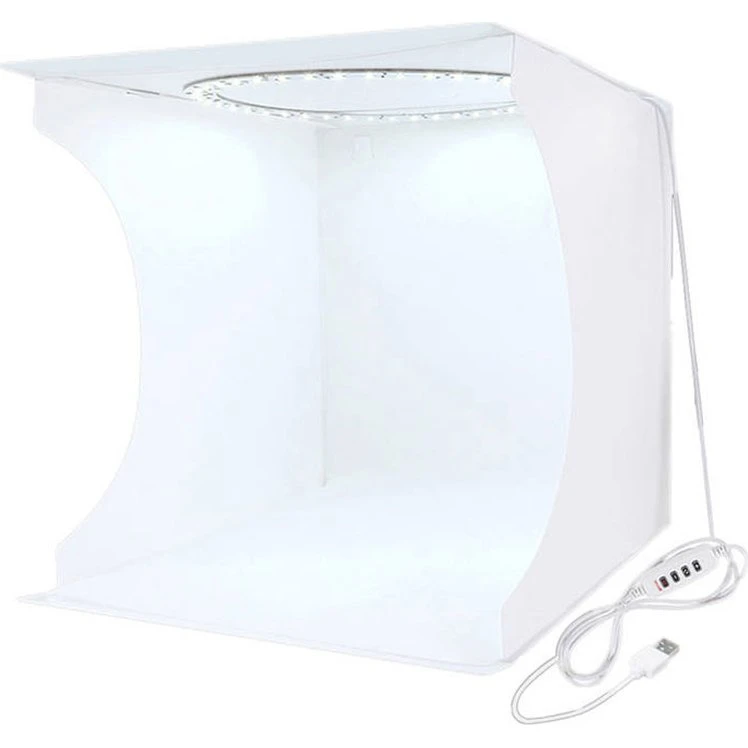 Puluz PU5030 LED Fotostudie 30 cm - Skyggefri lysboks