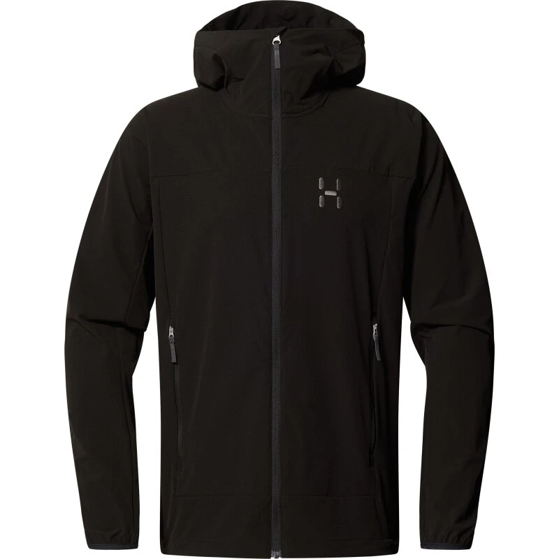 Haglöfs Rosson Softshell Hood Herre – True Black