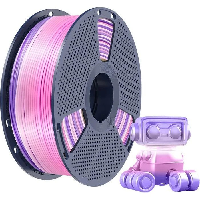 Sunlu PLA+ Silk Filament Rainbow 03 - 1.75mm, 1kg