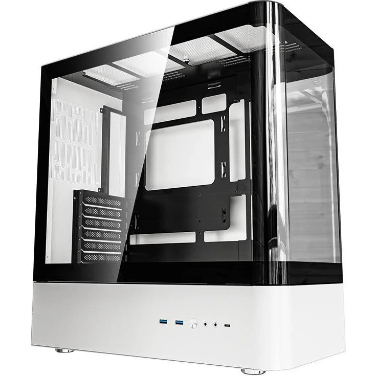 Darkflash HM1 Midi-Tower Kabinet - Hvid