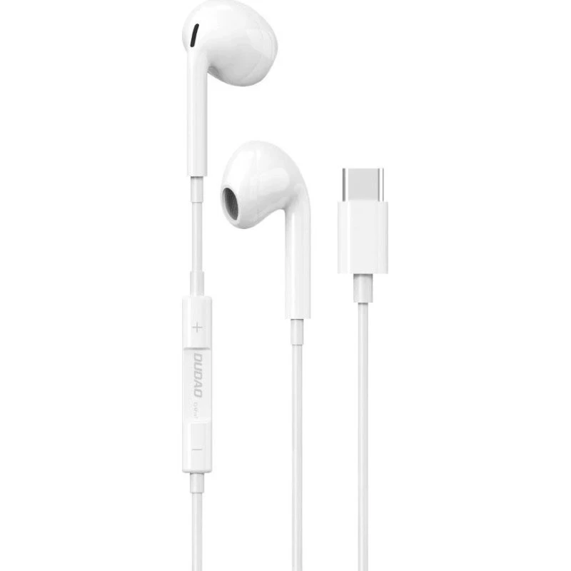 Dudao X14PROT In-ear Høretelefoner med USB-C - Hvid