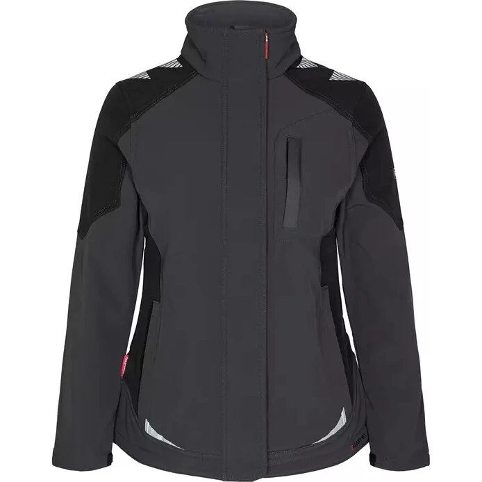 Engel 8815-229 Galaxy dame softshelljakke, Antracit/Sort
