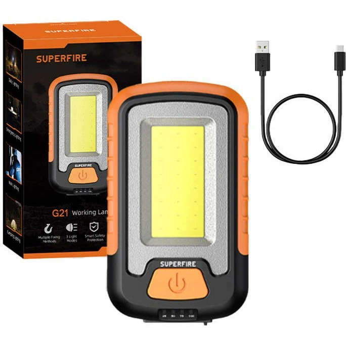 Superfire G21 Workshop Lommelygte - 650lm USB