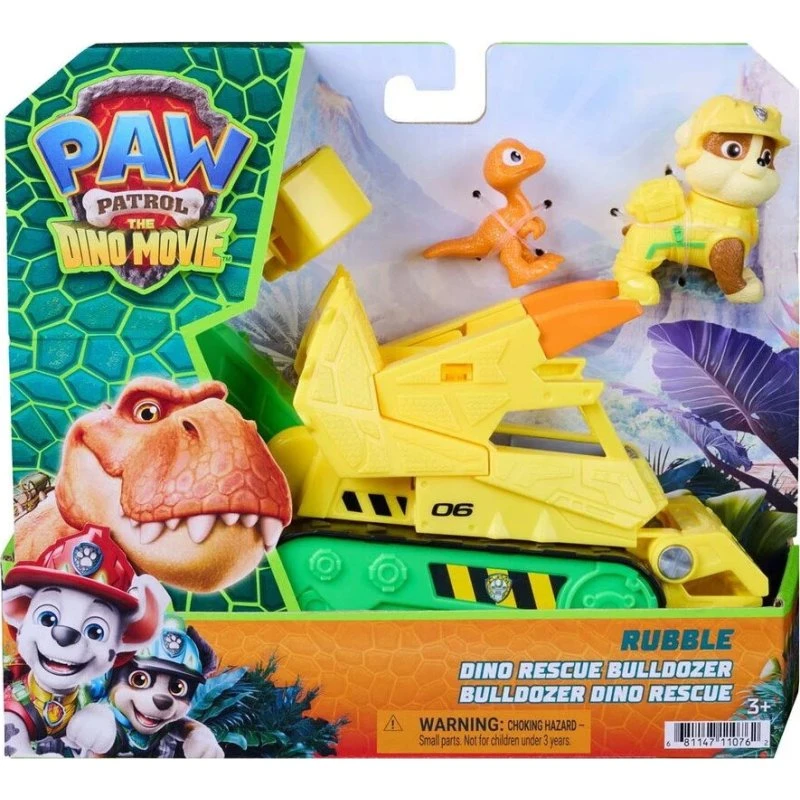 Paw Patrol Dino Rescue Rubble Bulldozer - Spin Master