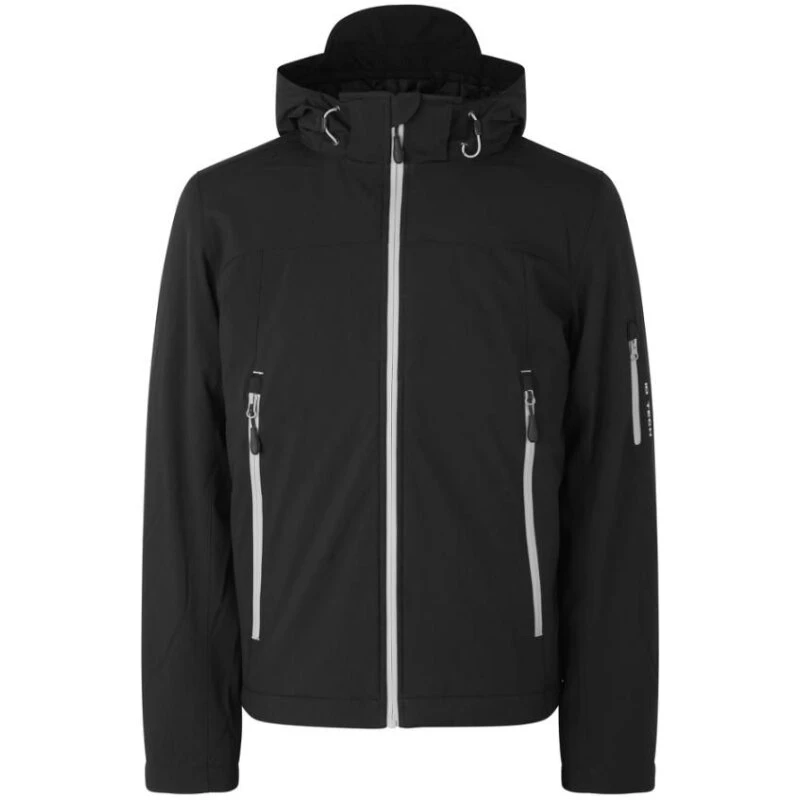 ID® 0898 Vinter Softshelljakke, Sort