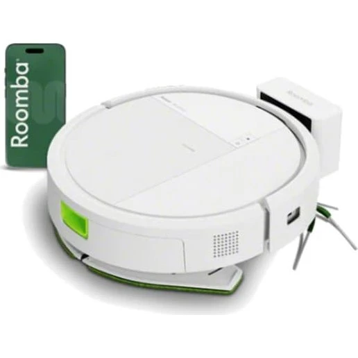 iRobot Roomba 115 Combo Hvid Robotstøvsuger og Mopperobot