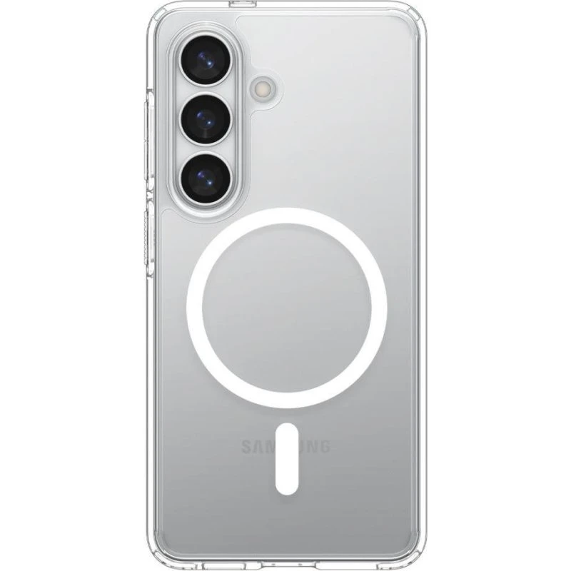 Spigen Ultra Hybrid MagSafe til Samsung Galaxy S26 - Klar/Hvid