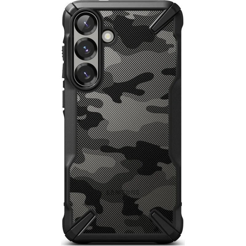 Ringke Fusion X Case til Samsung Galaxy S25+ - Black Camo