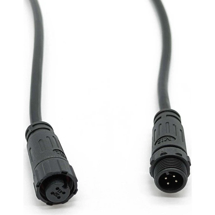 Forlængerkabel til RGB saunalys - 1 meter, IP68, 24V