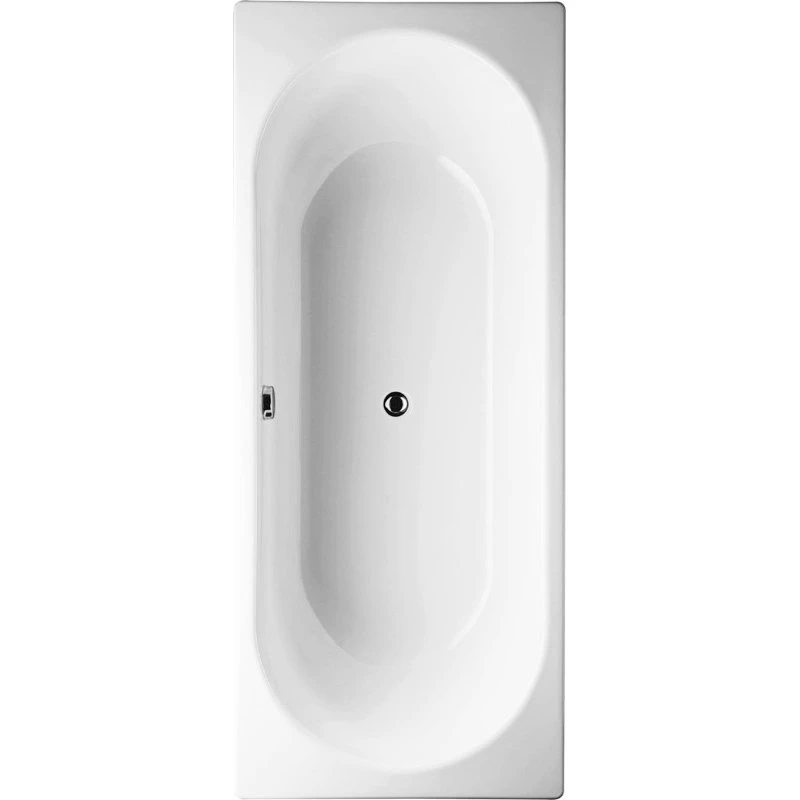 Gustavsberg Duo 1380 badekar, 170x75 cm, hvid