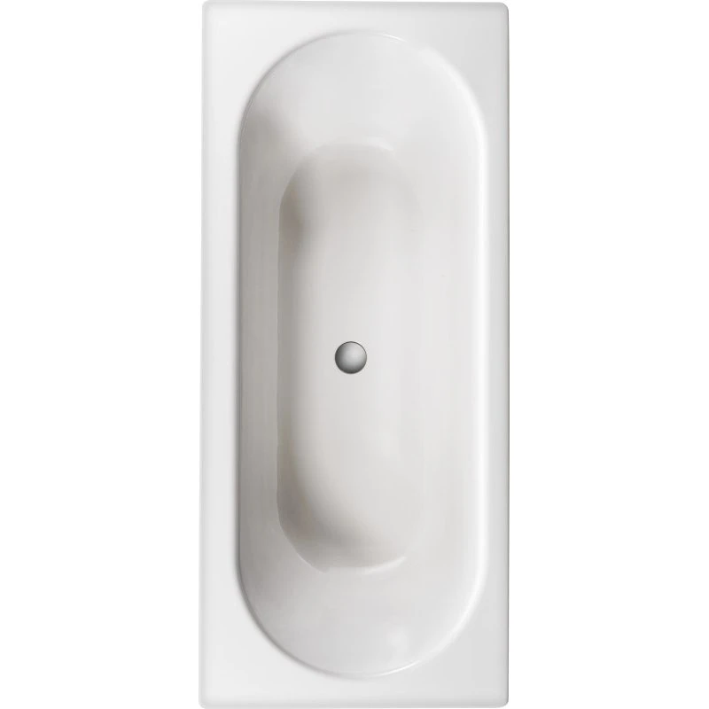 Gustavsberg Duo 1603 badekar, 160x70 cm, hvid