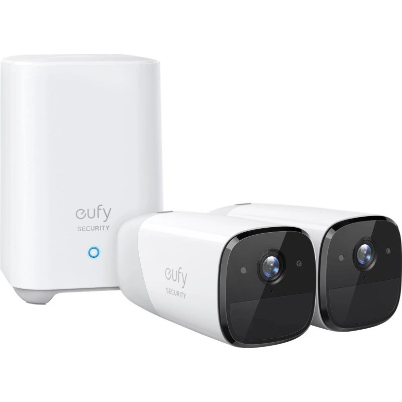 Eufy eufyCam 2 Pro Overvågningskamera med HomeBase 2 (2-pak)
