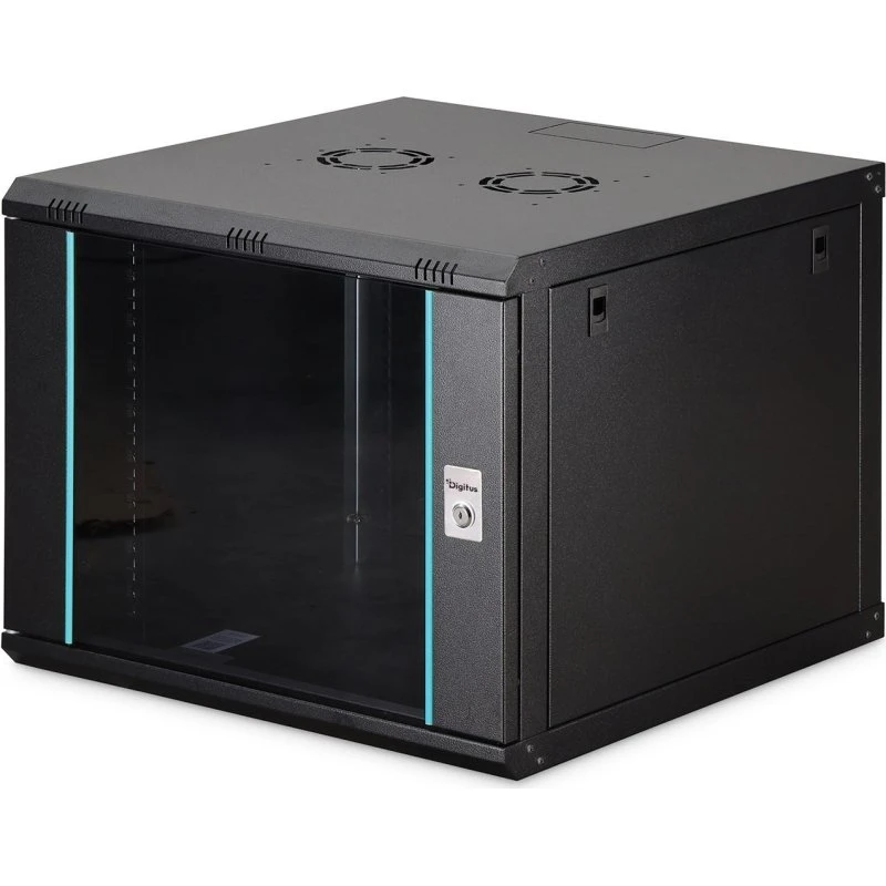 DIGITUS Dynamic-N vægskab 600x600 mm 9U Sort