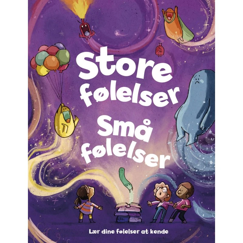 Store følelser & små følelser - Børnebog (Hardcover)