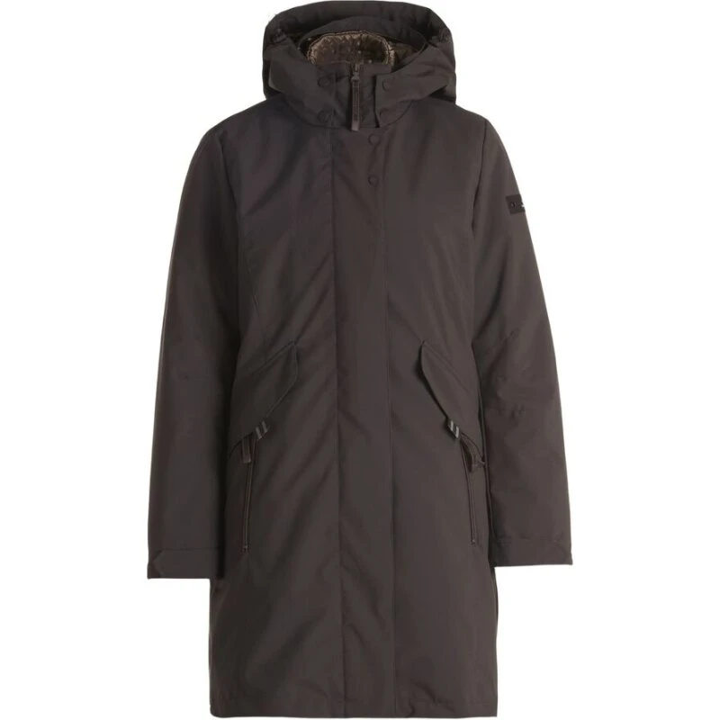 Betty Barclay 3-i-1 vinterjakke med aftagelig hætte, råhvid