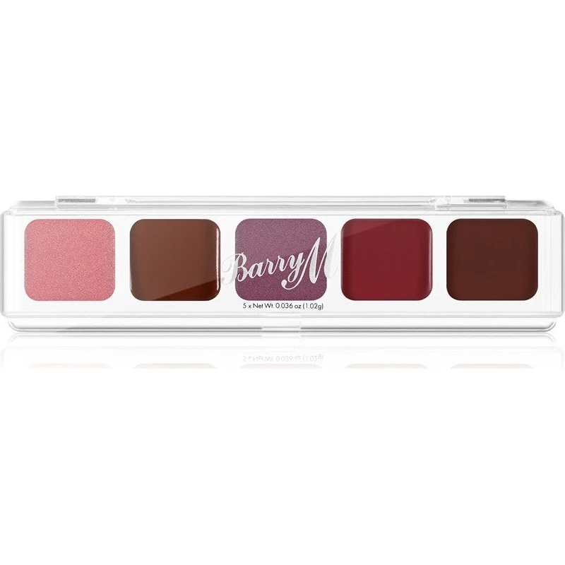Barry M Mini Cream Eyeshadow Palette The Berries, 5,1 g