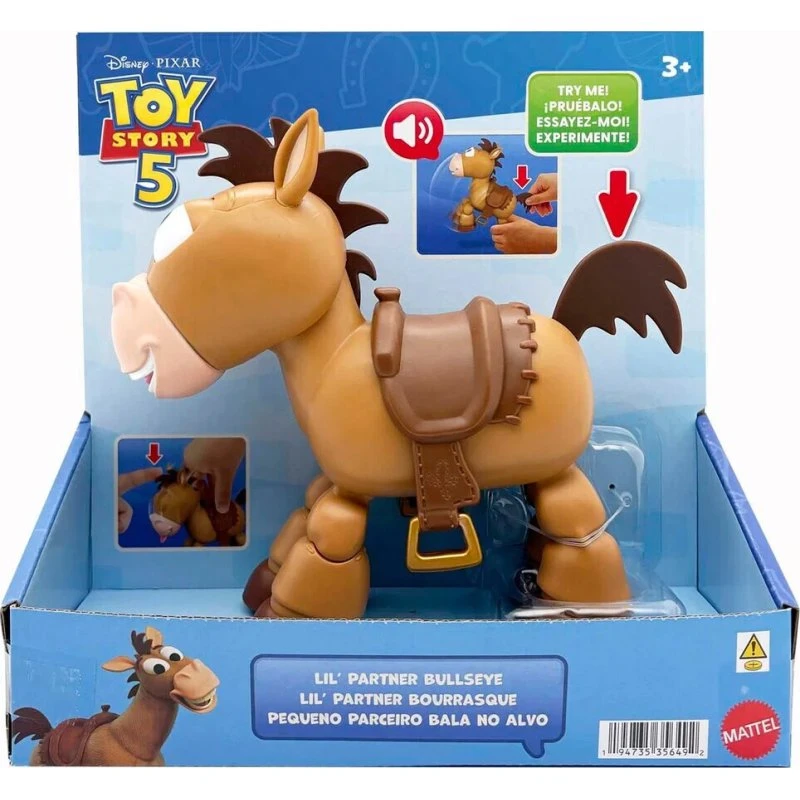 Toy Story interaktiv Bullseye-figur med lydeffekter - 18 cm
