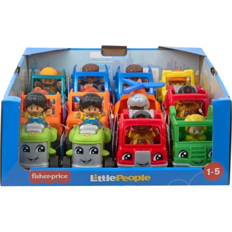 Fisher-Price Little People Legetøjsbil med figur - Assorteret