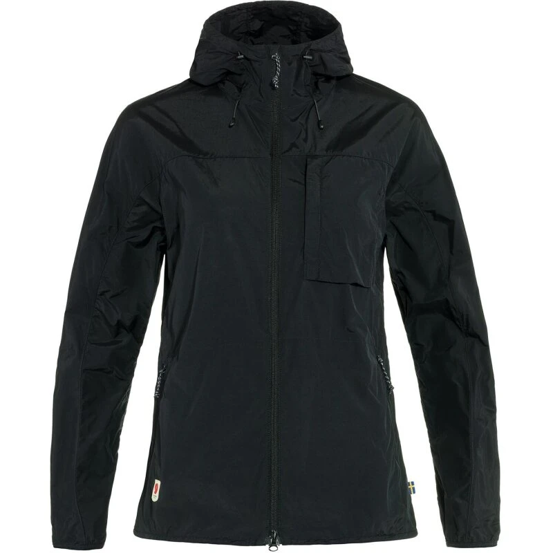 Fjällräven High Coast Wind Jacket Dame – Sort