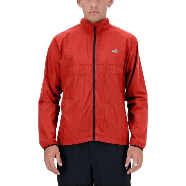 New Balance Athletics Packbar Jakke - Neo Flame