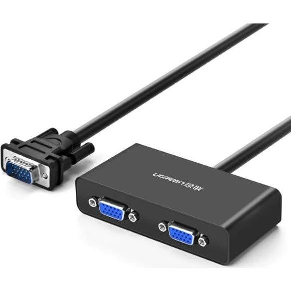 Ugreen VGA til 2xVGA Video Splitter 1m (40254)