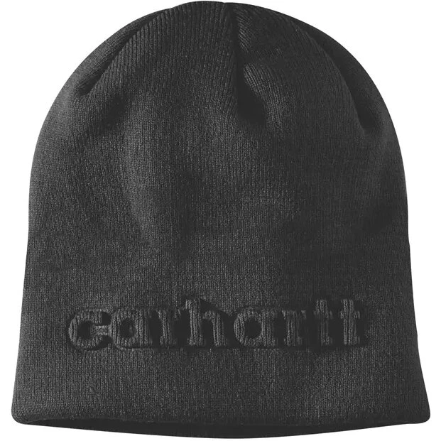 Carhartt Knit Embossed Beanie 107002 (sort)