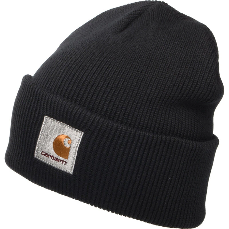 Carhartt WIP Ohio Beanie – sort (økologisk bomuld)