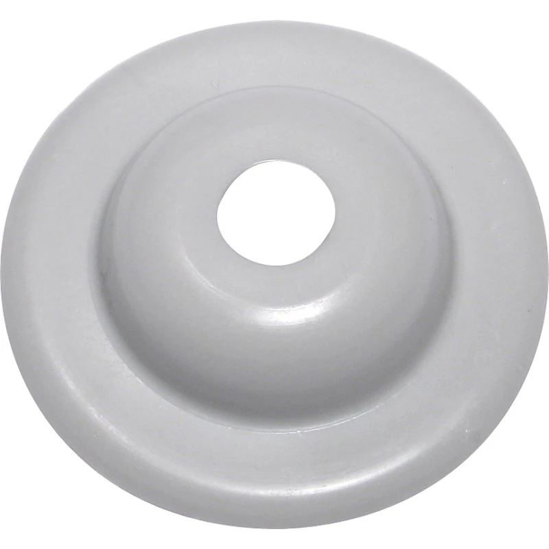 Plastroset 43 mm bøsningskrave grå til 1 1/4'' rørgevind