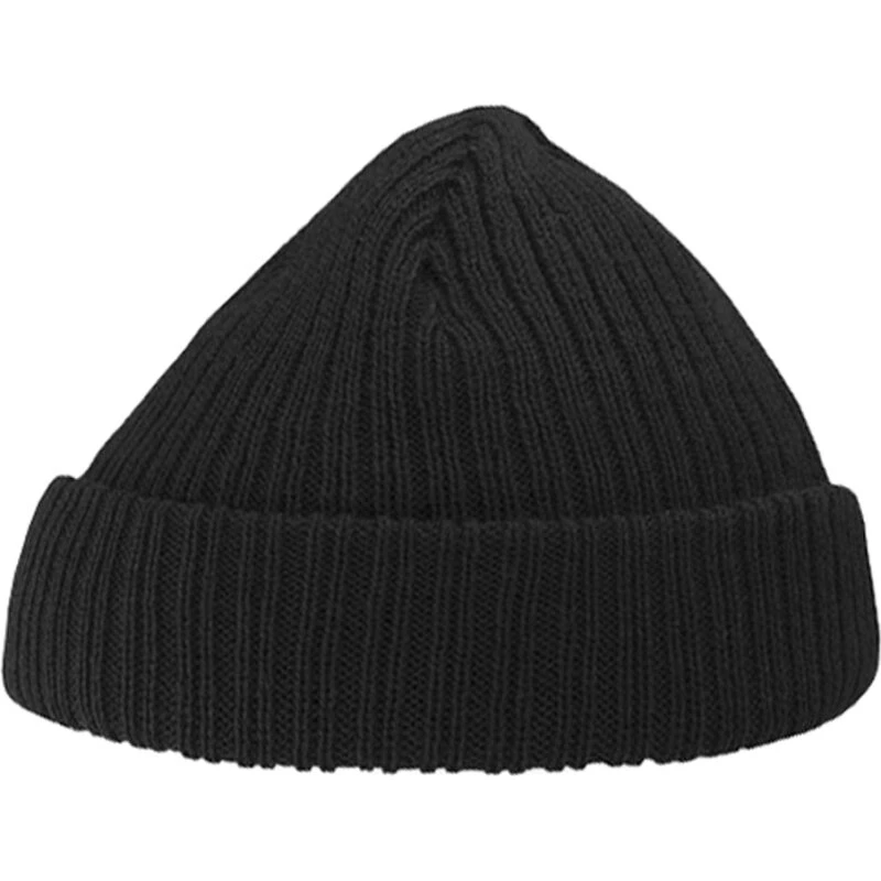 Atlantis AT796 Docker Beanie – Black Melange (Onesize)