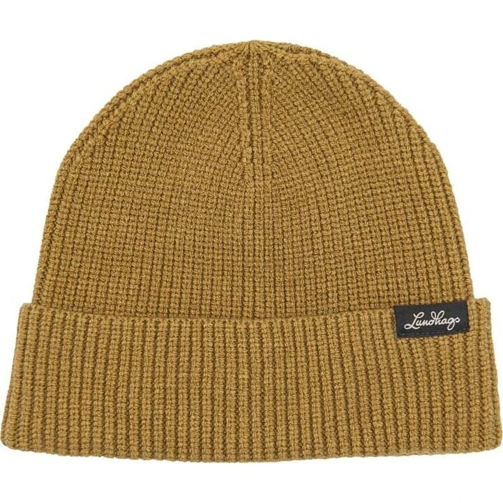 Lundhags Core Ribbed Beanie Hay - One Size